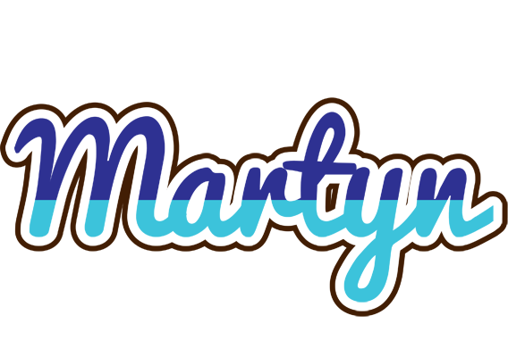 Martyn raining logo