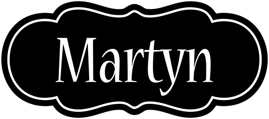 Martyn welcome logo