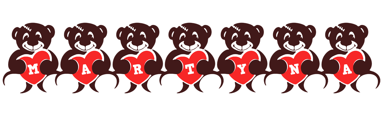 Martyna bear logo