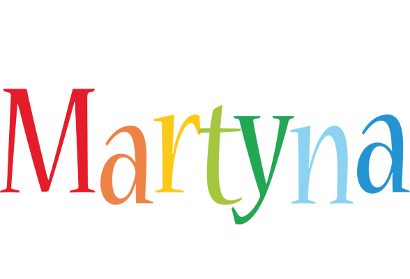 Martyna birthday logo
