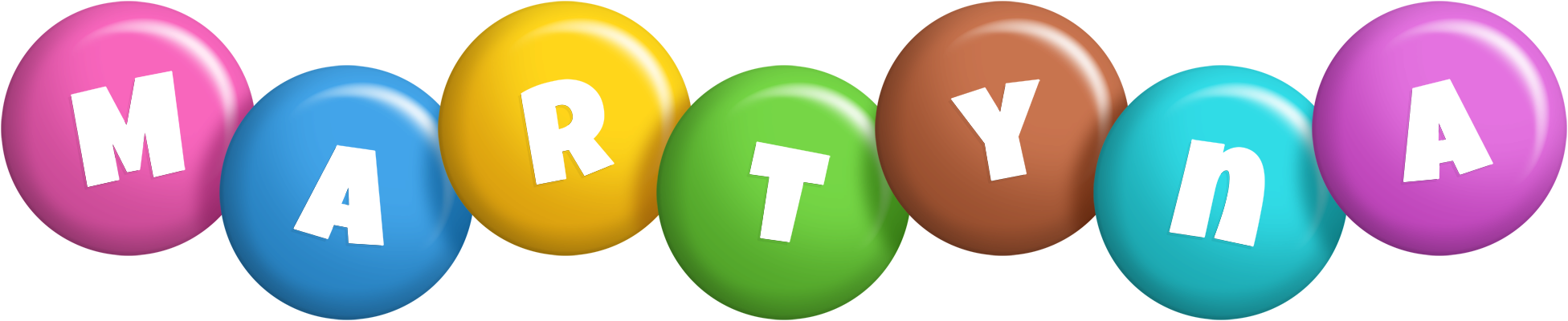 Martyna candy logo
