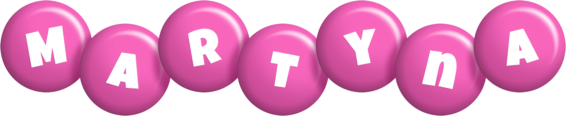 Martyna candy-pink logo
