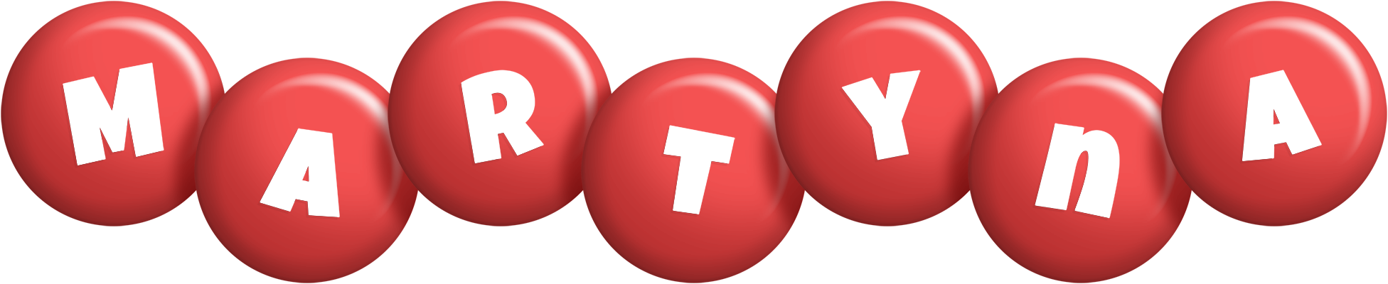 Martyna candy-red logo
