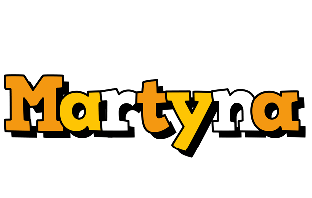 Martyna cartoon logo