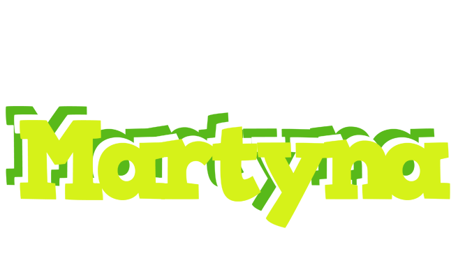 Martyna citrus logo