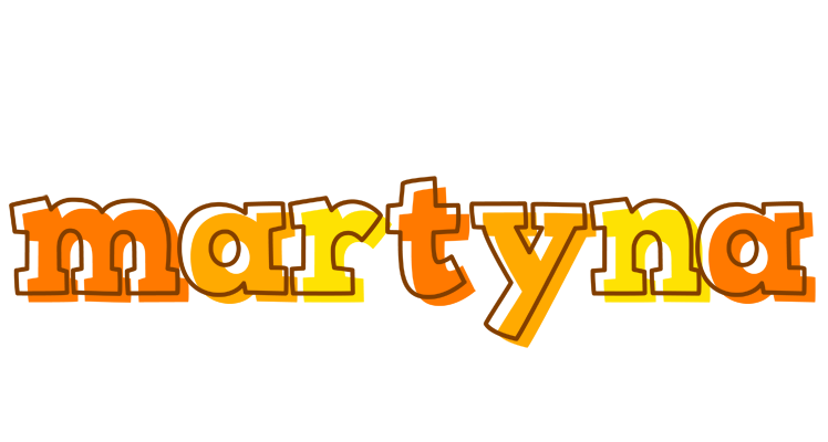 Martyna desert logo