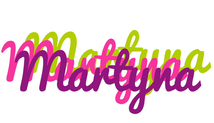 Martyna flowers logo