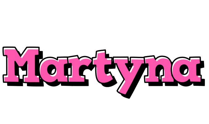 Martyna girlish logo