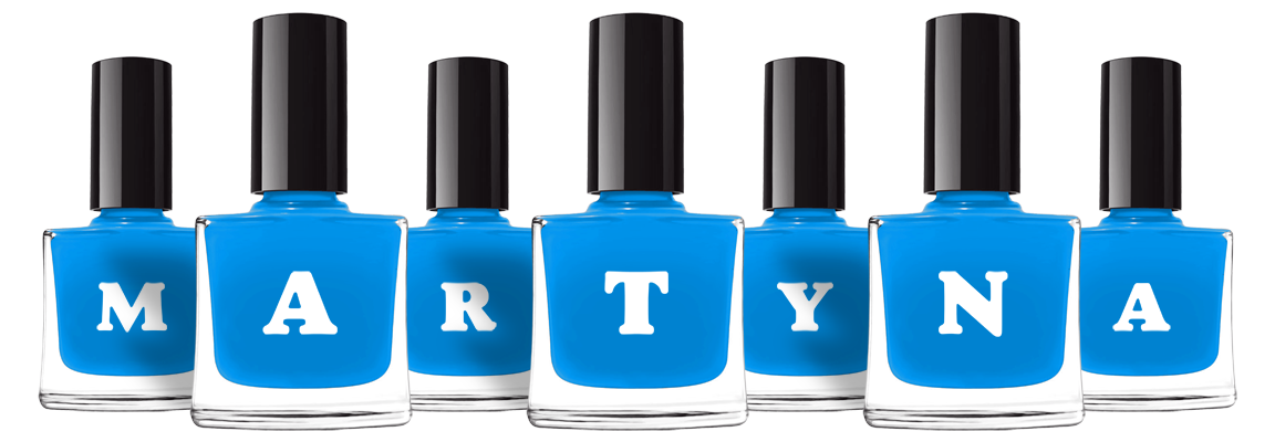 Martyna glossy logo