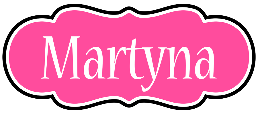 Martyna invitation logo