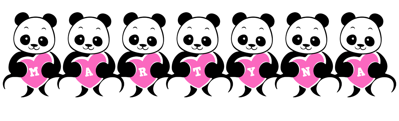 Martyna love-panda logo