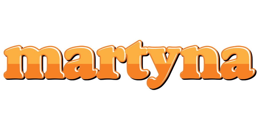 Martyna orange logo