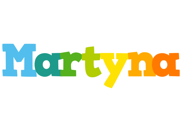 Martyna rainbows logo