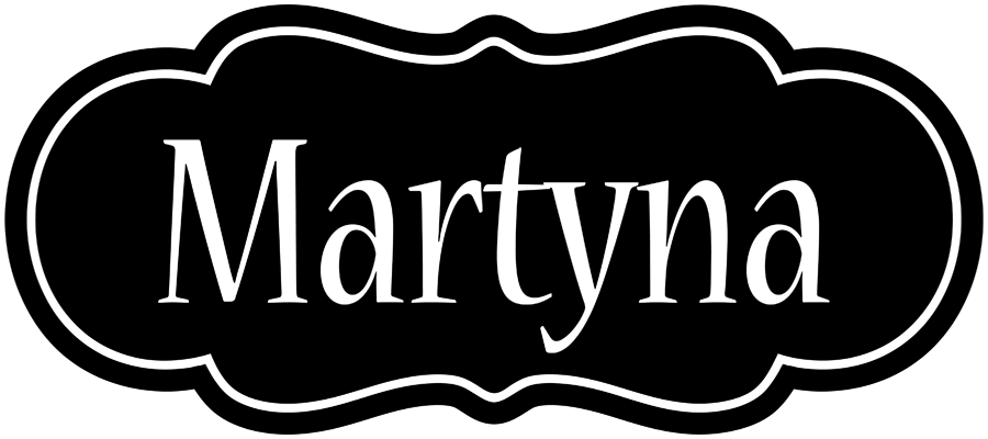 Martyna welcome logo
