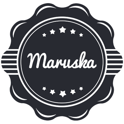 Maruska badge logo