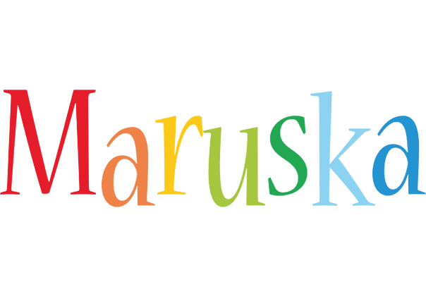 Maruska birthday logo