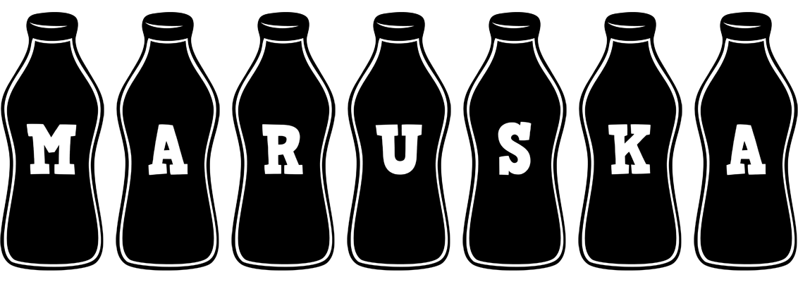 Maruska bottle logo