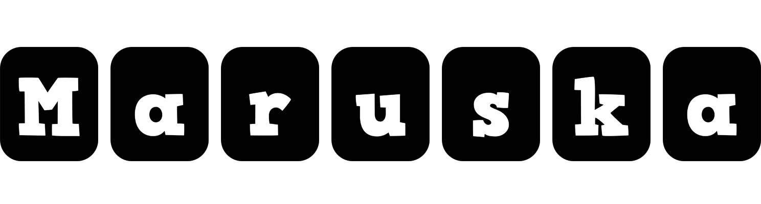 Maruska box logo