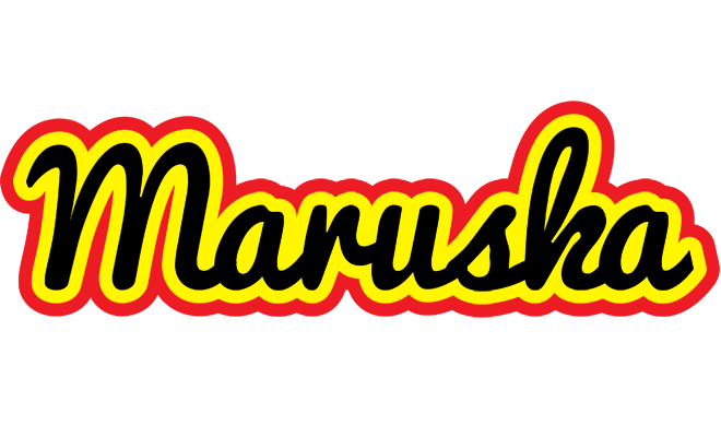 Maruska flaming logo