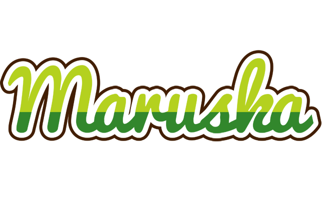 Maruska golfing logo