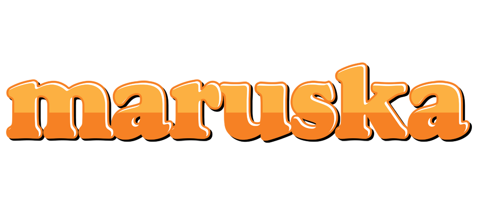 Maruska orange logo