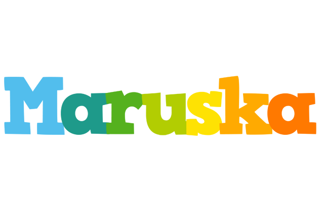 Maruska rainbows logo