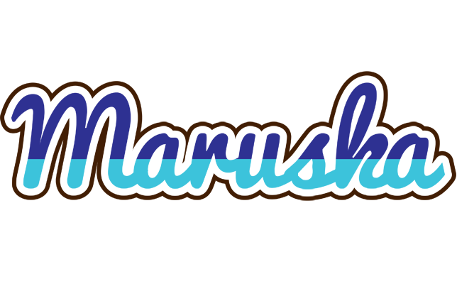 Maruska raining logo