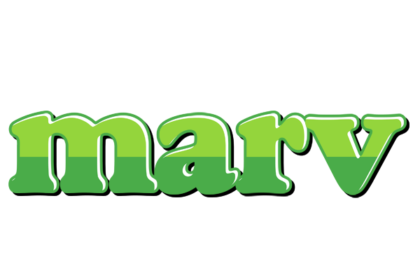 Marv apple logo