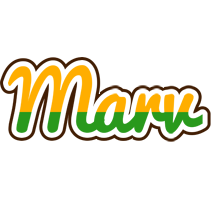 Marv banana logo