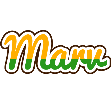 Marv banana logo