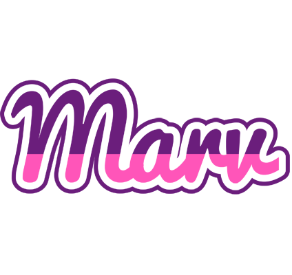 Marv cheerful logo