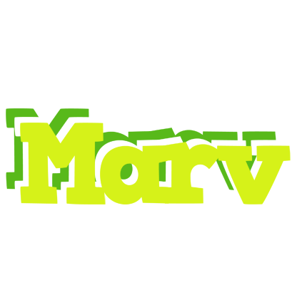 Marv citrus logo