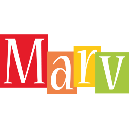 Marv colors logo