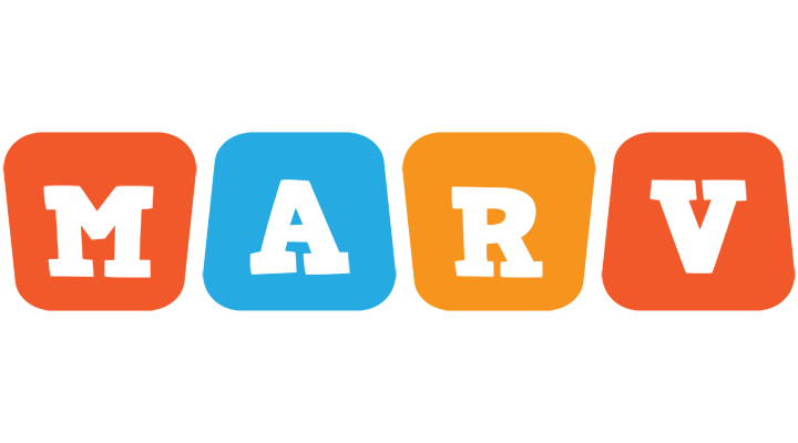 Marv comics logo