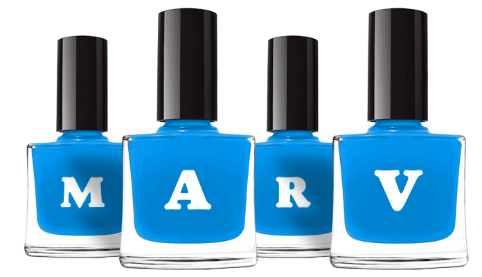 Marv glossy logo