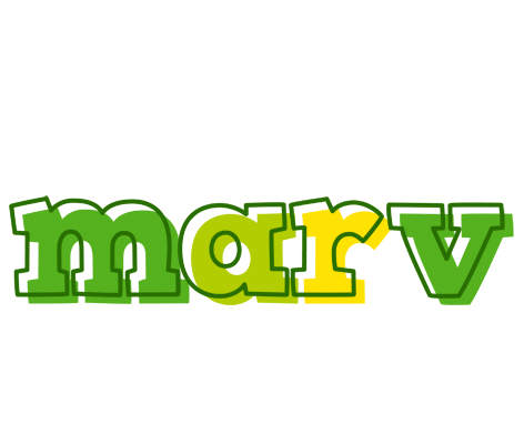 Marv juice logo