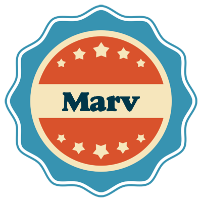 Marv labels logo