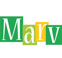 Marv lemonade logo