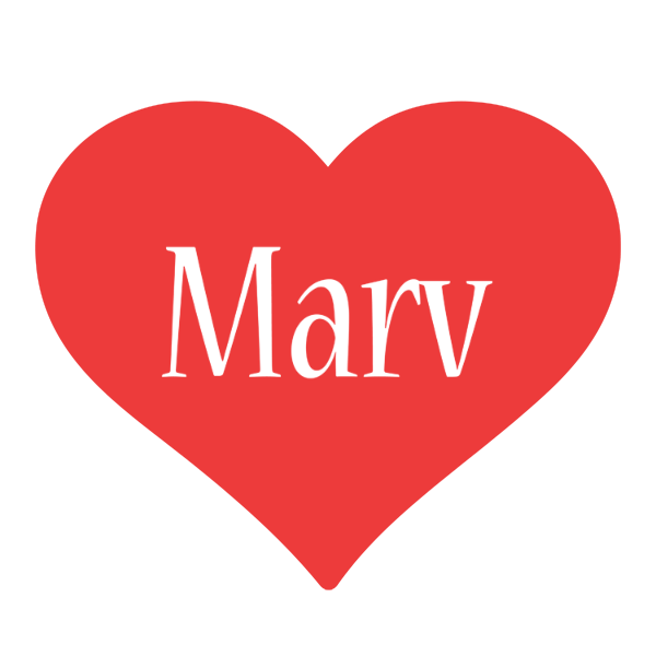 Marv love logo