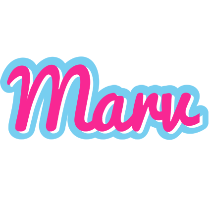 Marv popstar logo