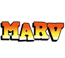 Marv sunset logo