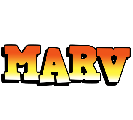 Marv sunset logo