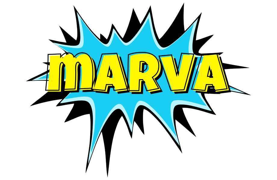 Marva amazing logo