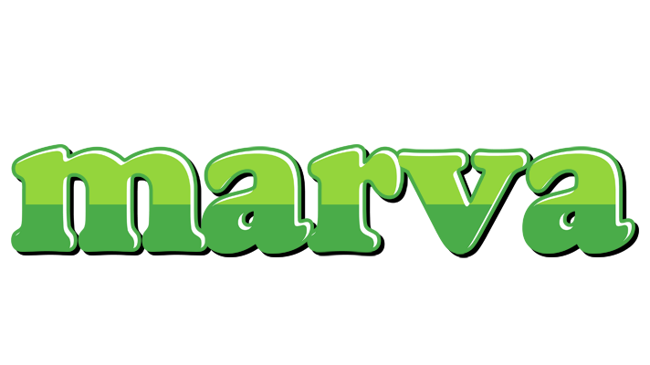 Marva apple logo
