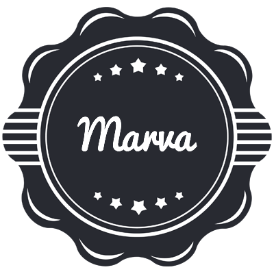 Marva badge logo