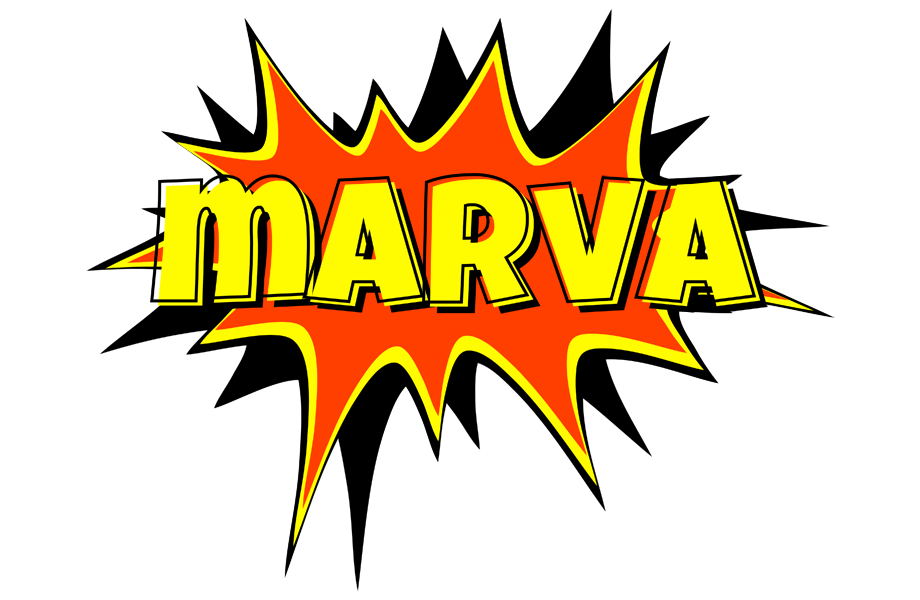 Marva bazinga logo