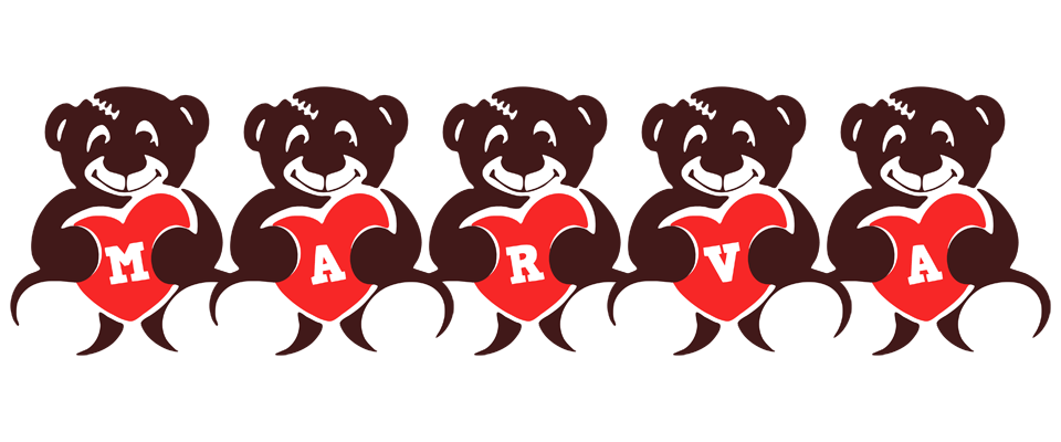 Marva bear logo