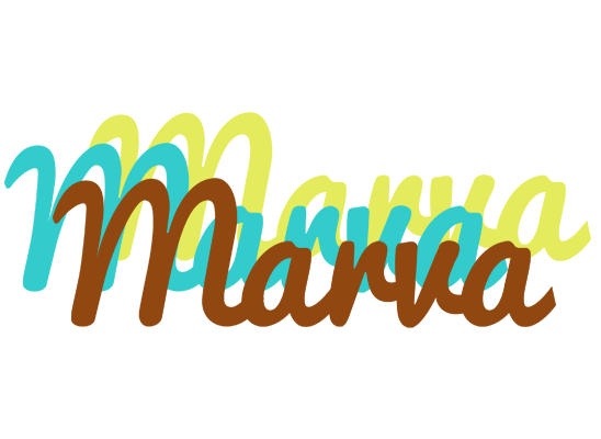 Marva cupcake logo