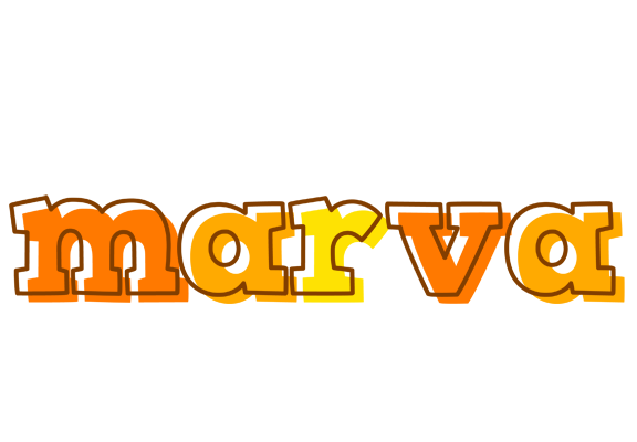 Marva desert logo