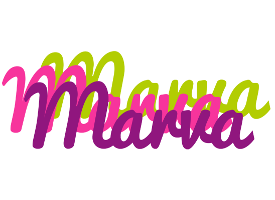 Marva flowers logo